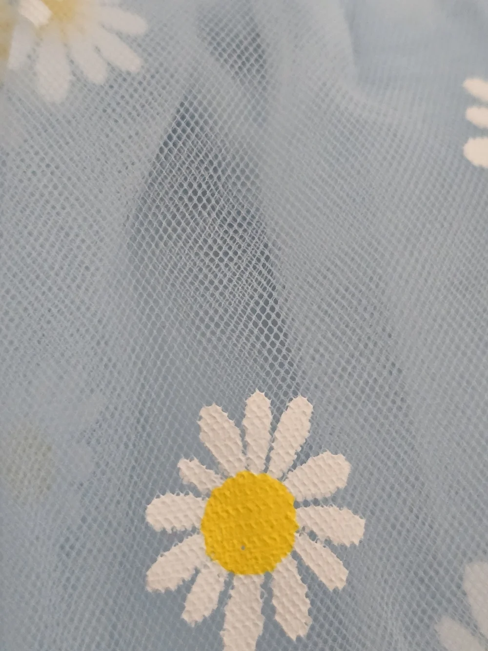 Blue Daisy Tulle Party Dress